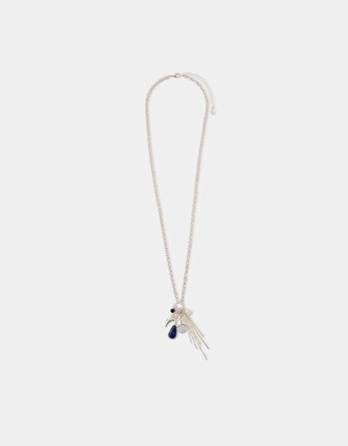 Multi Charm Pendant Necklace